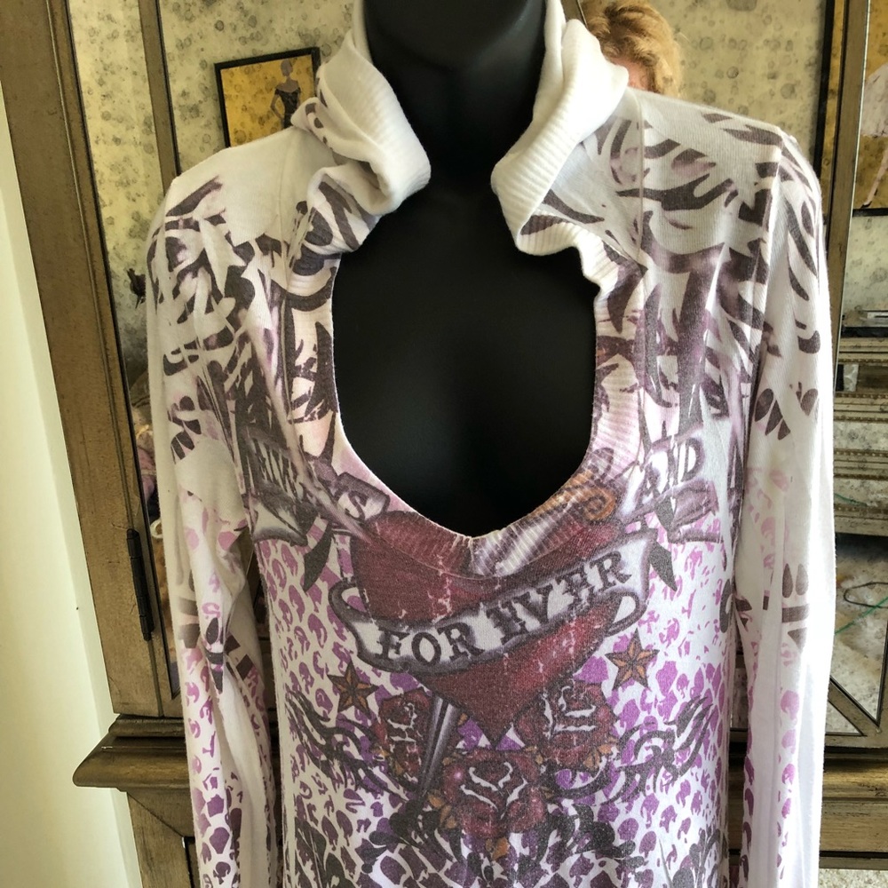 Hoodie/lightweight Sweater By Yag Couture